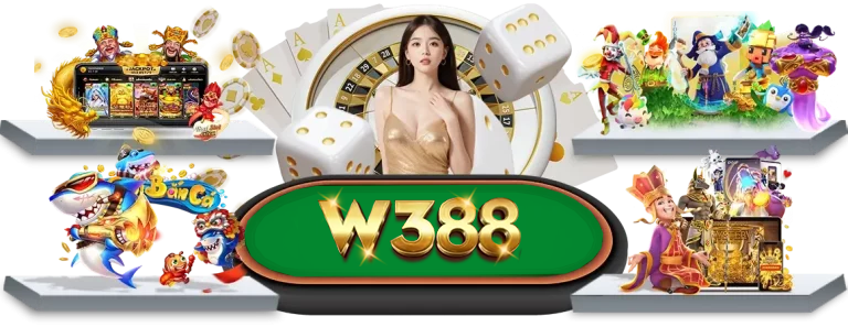 Sảnh game nhà cái W388 đa dạng, w388casino, w388 thể thao, w388 game bài, w388 nổ hũ